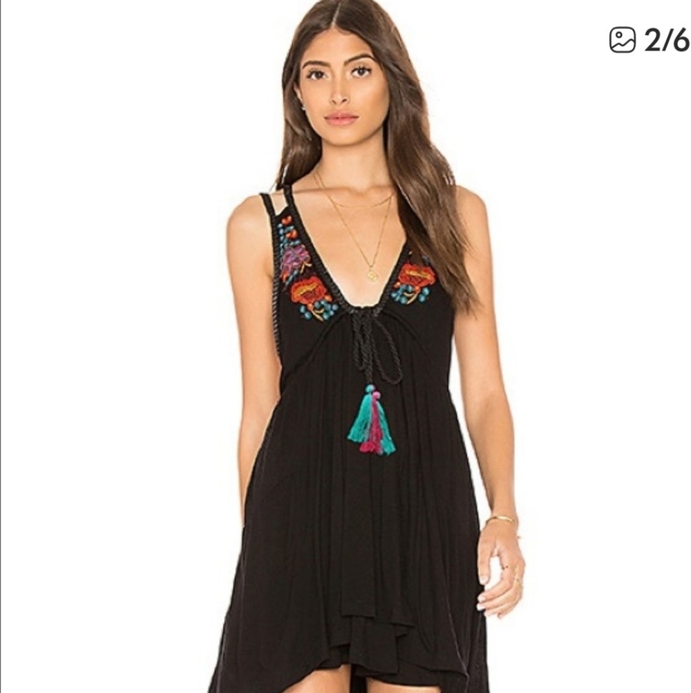Free People Lovers Cove Mini Dress